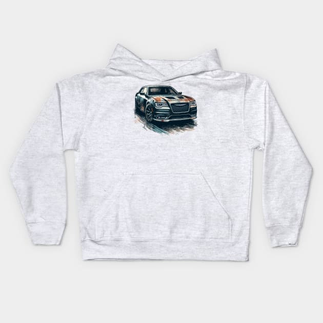 Chrysler 300 Kids Hoodie by Vehicles-Art